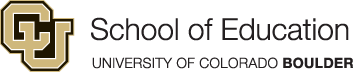 University of Colorado, Boulder, School of Education logo