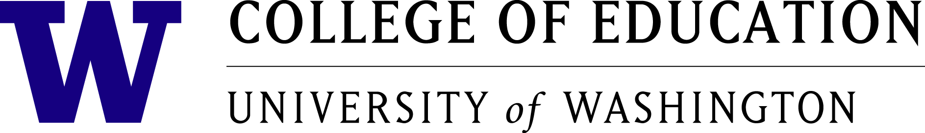 University of Washington, College of Education logo