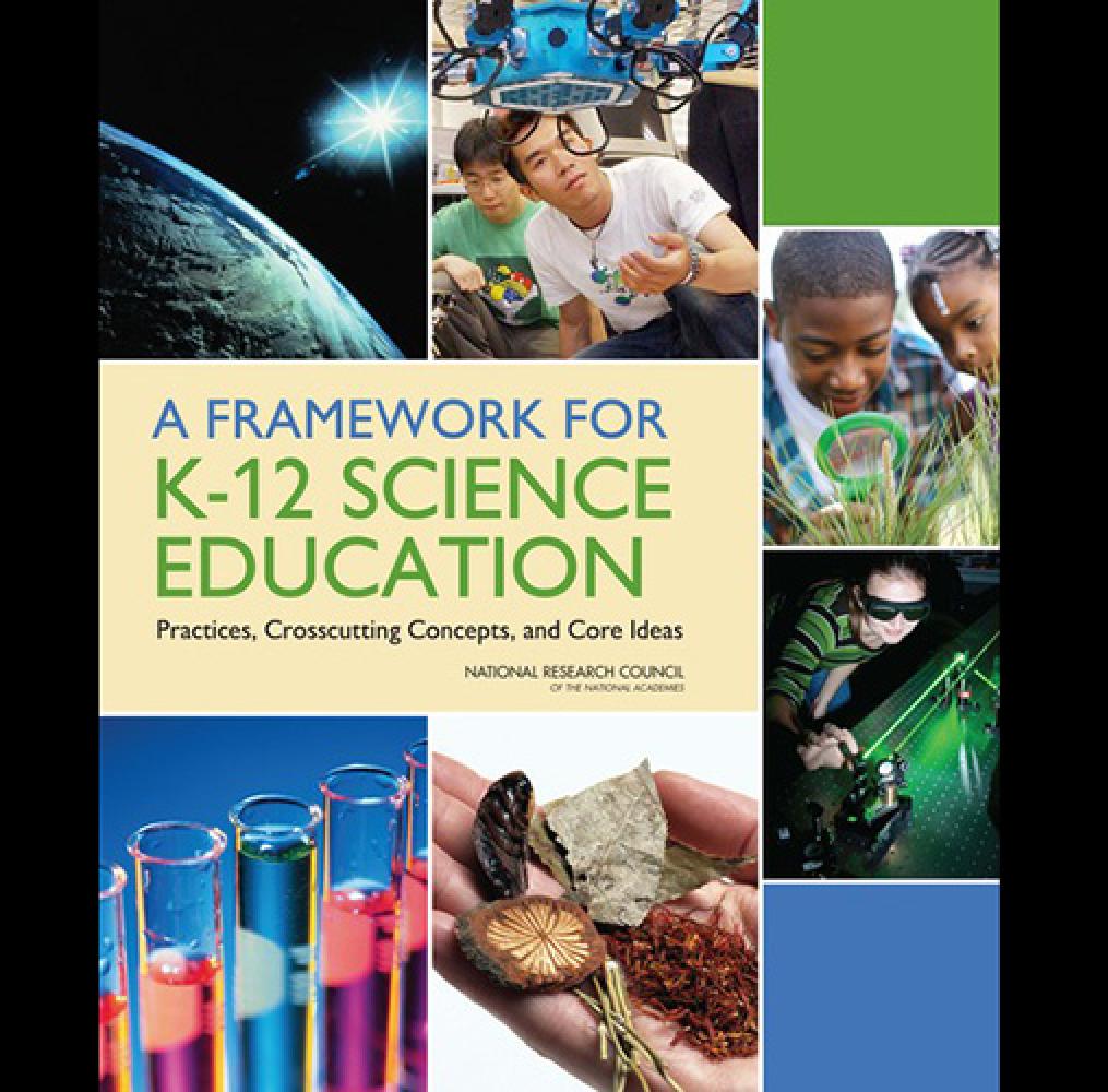 Book cover: A Framework for K-12 Science Education