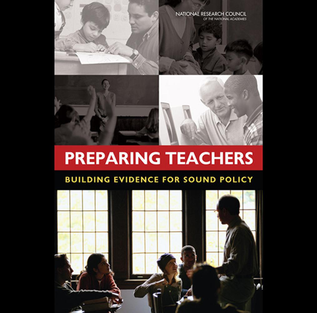 Book cover: Preparing Teachers