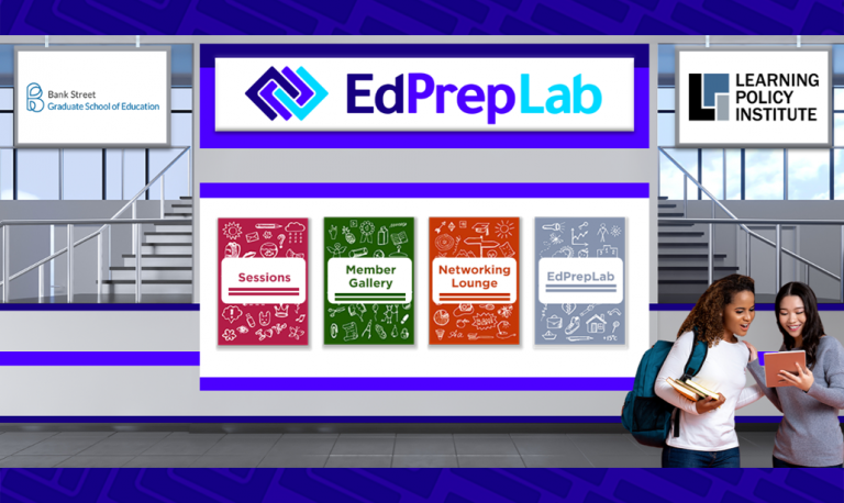 EdPrepLab Spring 2021 Convening virtual lobby