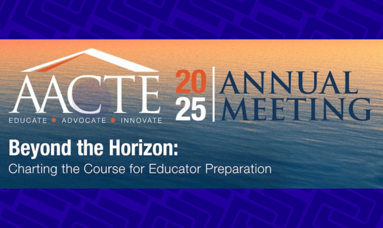 AACTE 2025 Annual Meeting banner