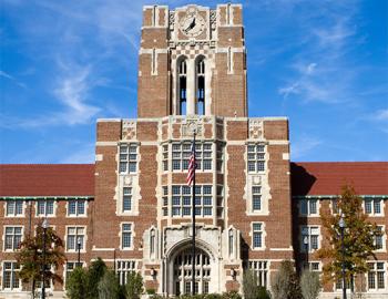 exterior of a school building