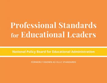Book cover: Professional Standards for Educational Leaders