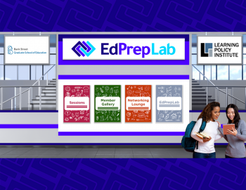 EdPrepLab Spring 2021 Convening virtual lobby