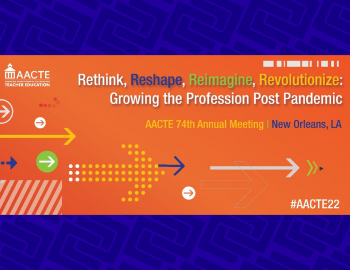 Conference banner: Rethink, Reshape, Reimagine, Revolutionize: Growing the Profession Post Pandemic