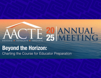 AACTE 2025 Annual Meeting banner